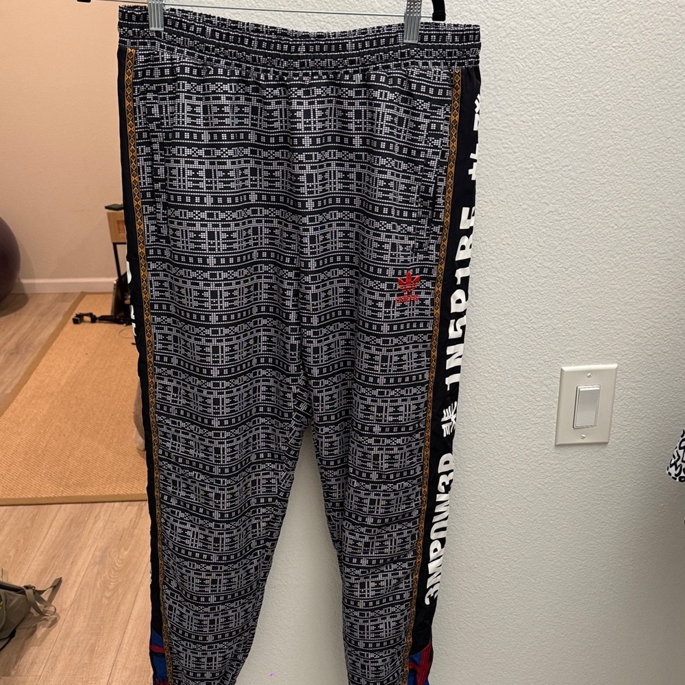 adidas Pharrell Williams athletic pants size large mens
